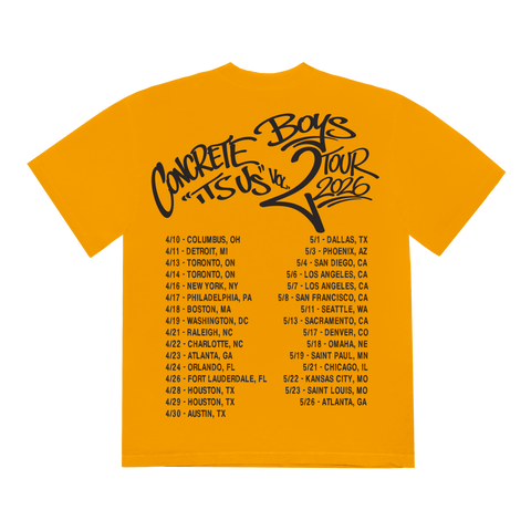 CONCRETE BEAR TOUR TEE