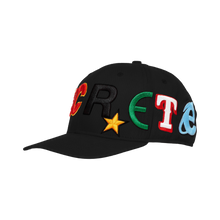 Load image into Gallery viewer, CONCRETE BOYS FLAME SNAPBACK (BLACK)
