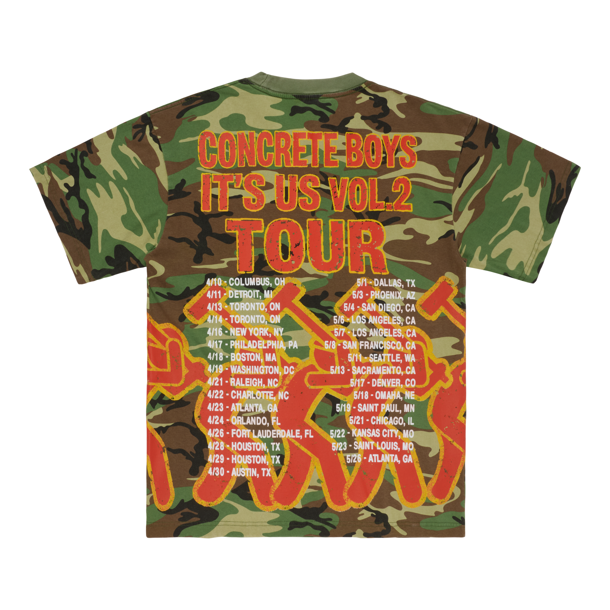 CONCRETE CAMO TOUR TEE – Lil Yachty | Official Store