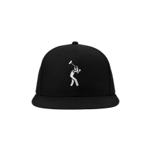 Load image into Gallery viewer, WORKING MAN SNAPBACK (BLACK)
