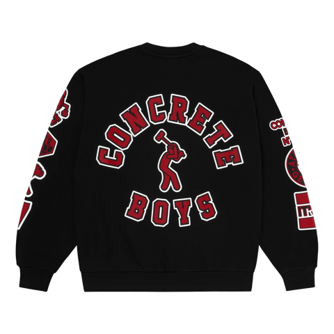 CONCRETE BOYS VARSITY CREWNECK