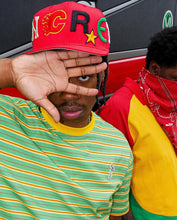 Load image into Gallery viewer, CONCRETE BOYS FLAME SNAPBACK (RED)
